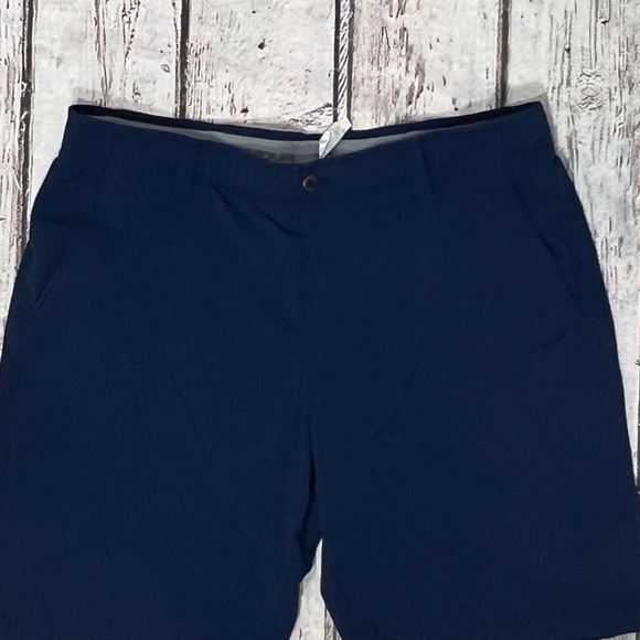 Under Armour Shorts Blue Golf Golfer Match Play Performance Athletic Outdoor - Picture 3 of 9